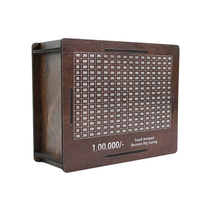 Wooden Money Piggy Bank Money Box