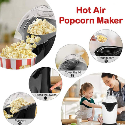 Hot Air Popcorn Popper Electric Machine Snack Maker